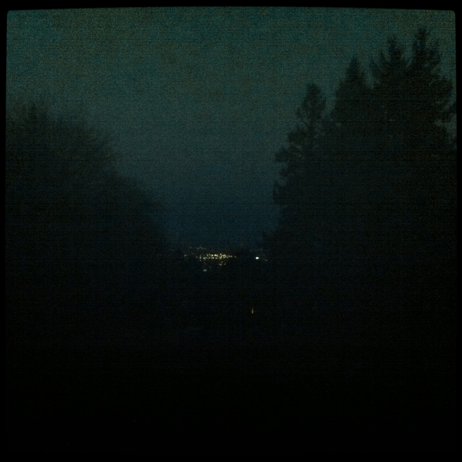 View from Council Crest toward Mt. Hood, which is NOT visible