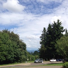 View from Council Crest toward Mt. Hood, which is NOT visible